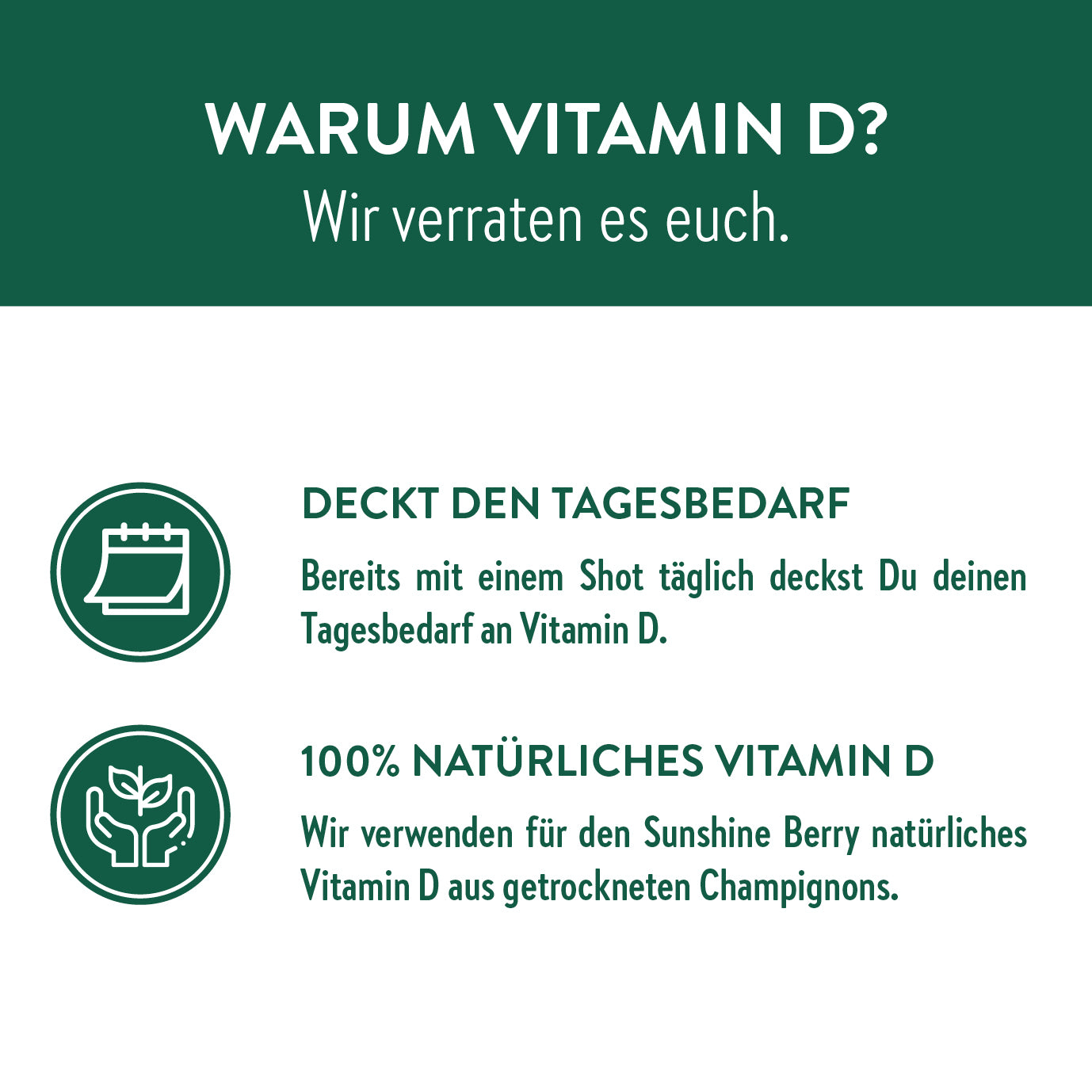 Vitamin D Kur - Monatsration - LiveFresh