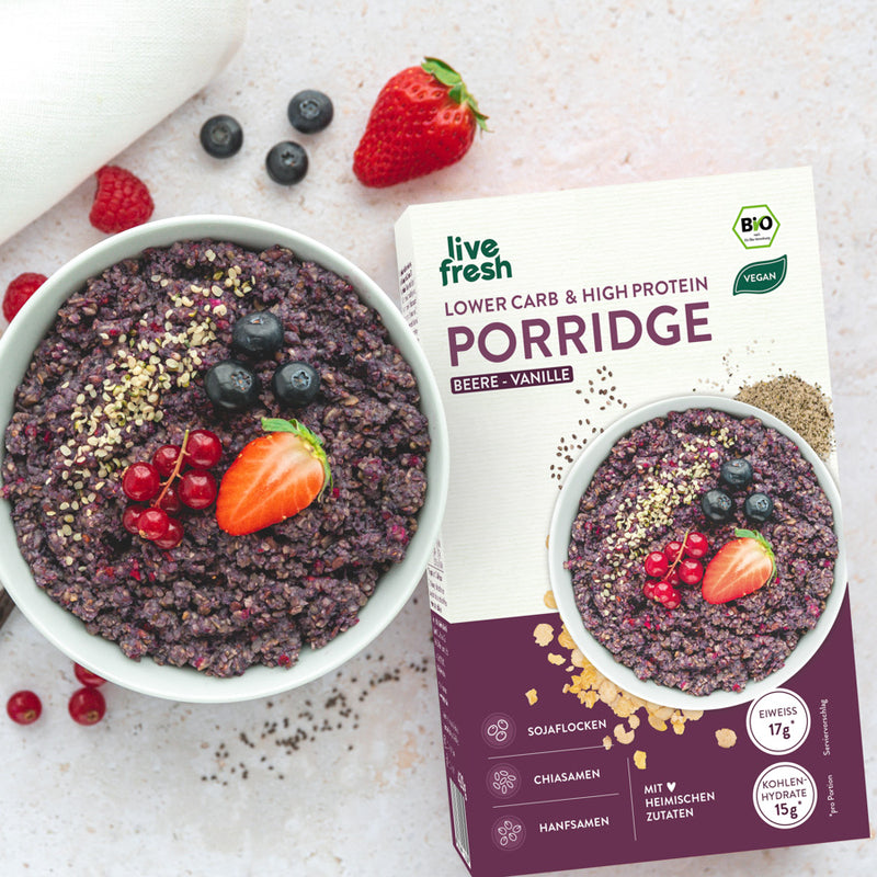 Porridge - low carb high protein - bio & vegan - 420g