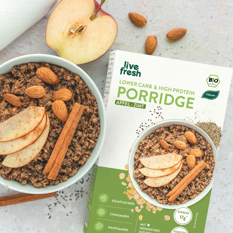 Porridge - low carb high protein - bio & vegan - 420g