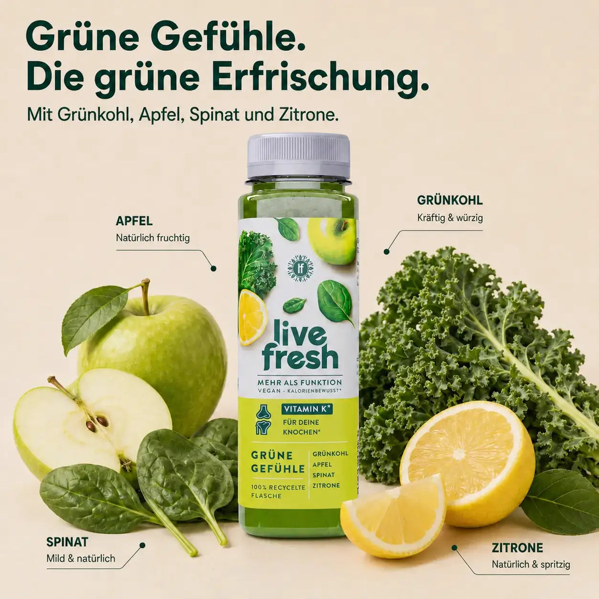 Grüne Gefühle – Saft – 250ml