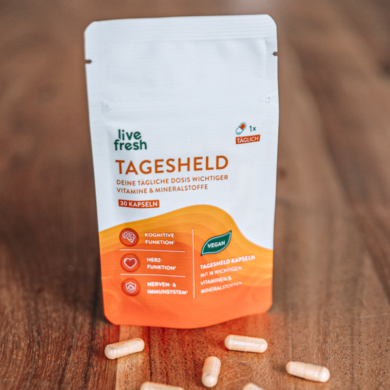 Tagesheld - Daily Vitamins - 18 essential vitamins & nutrients