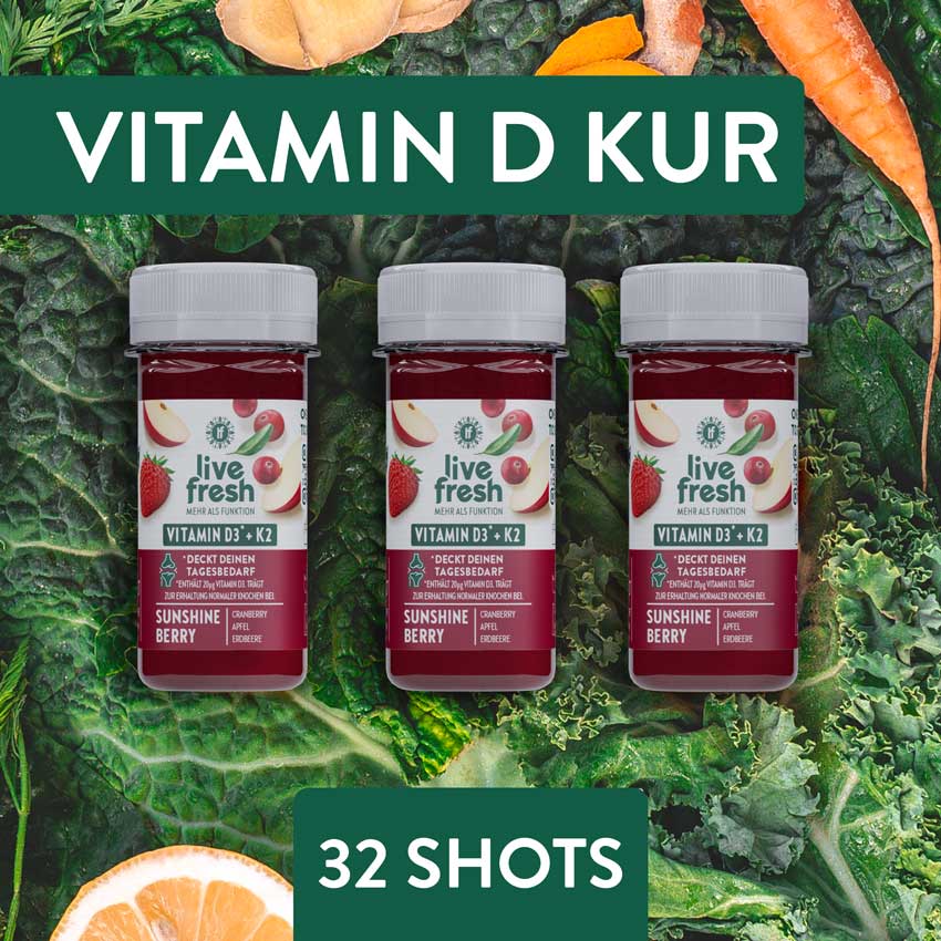 Vitamin D Kur – Monatsration