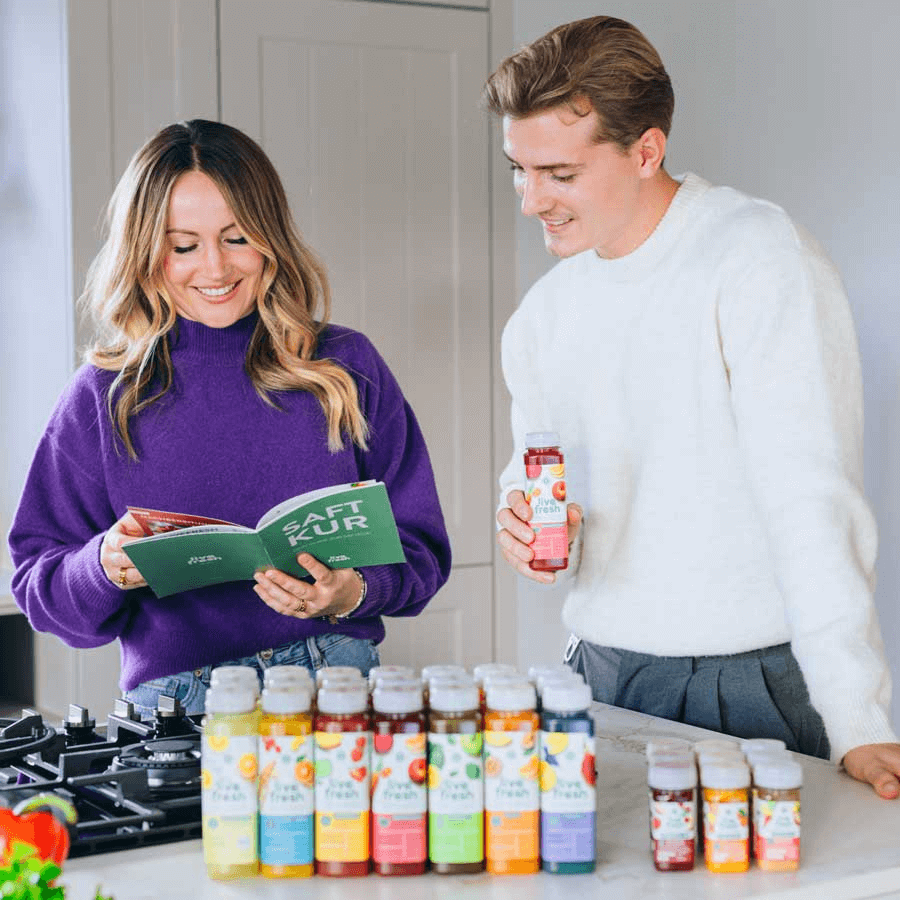 livefresh saftkur aufbewahrung Couple & Friends Saftkur Bundle – 2×5 Tage