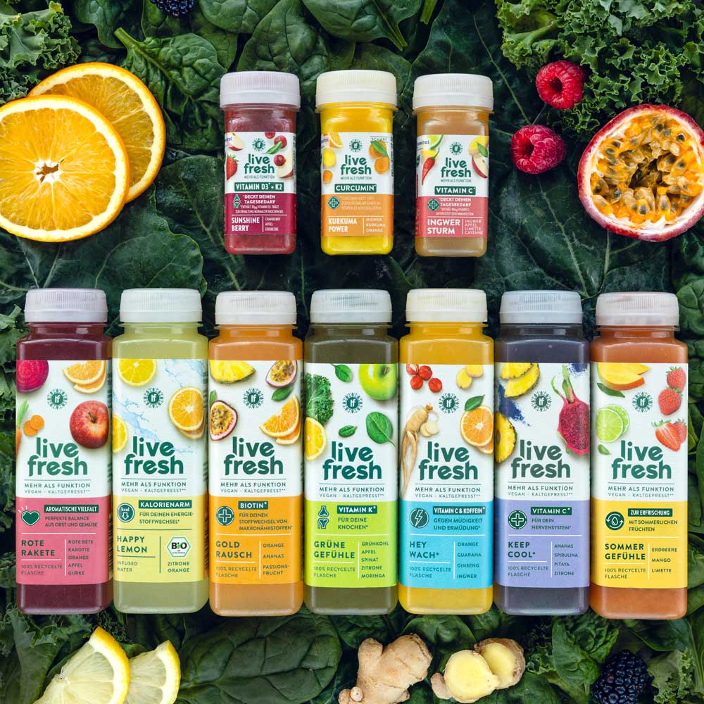 Saefte mit Benefits – LiveFresh