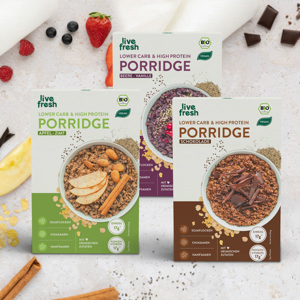 Porridge - Low Carb High Protein - Bio & Vegan - 420g