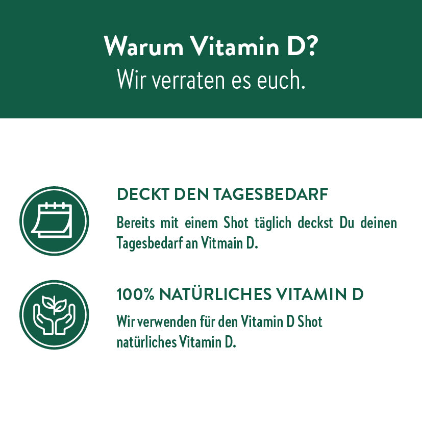 Vitamin D Shot - Sunshine Berry - 60ml