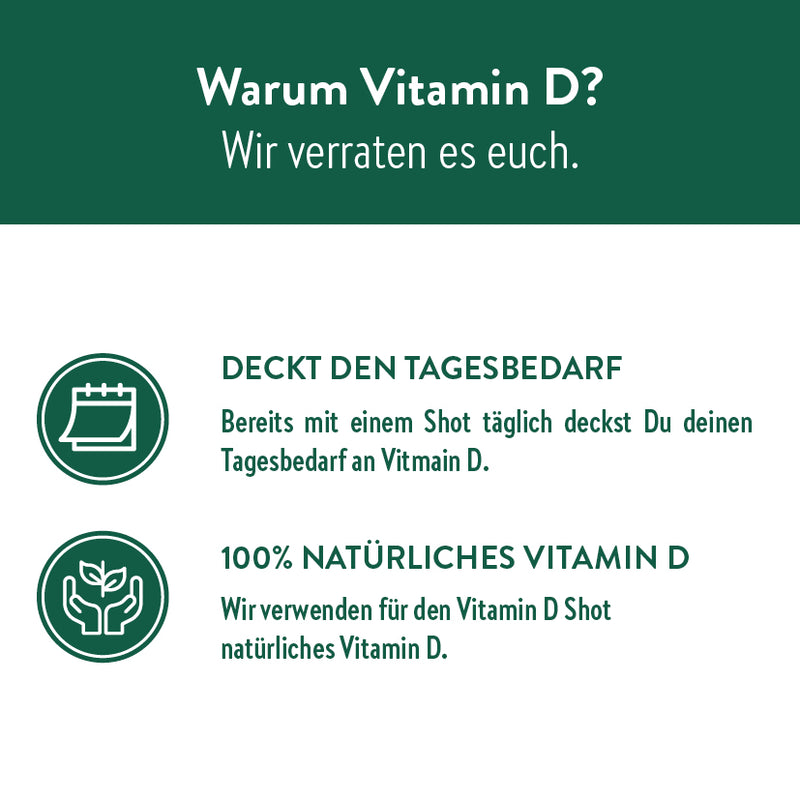 Vitamin D Shots - taster pack
