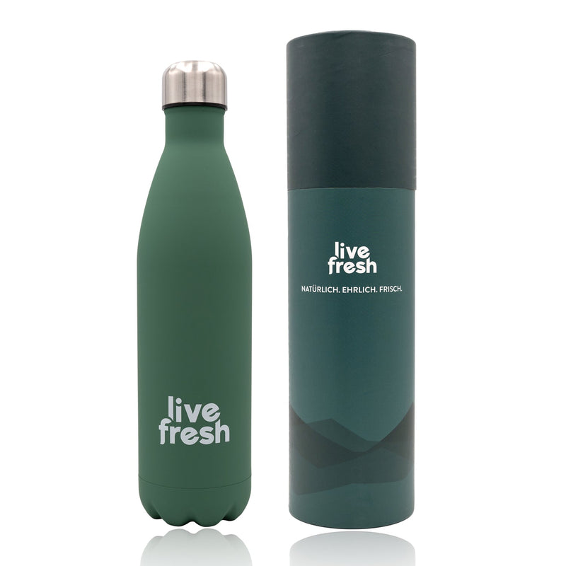 LiveFresh Wasserflasche - Thermoflasche - 750ml (Reward)