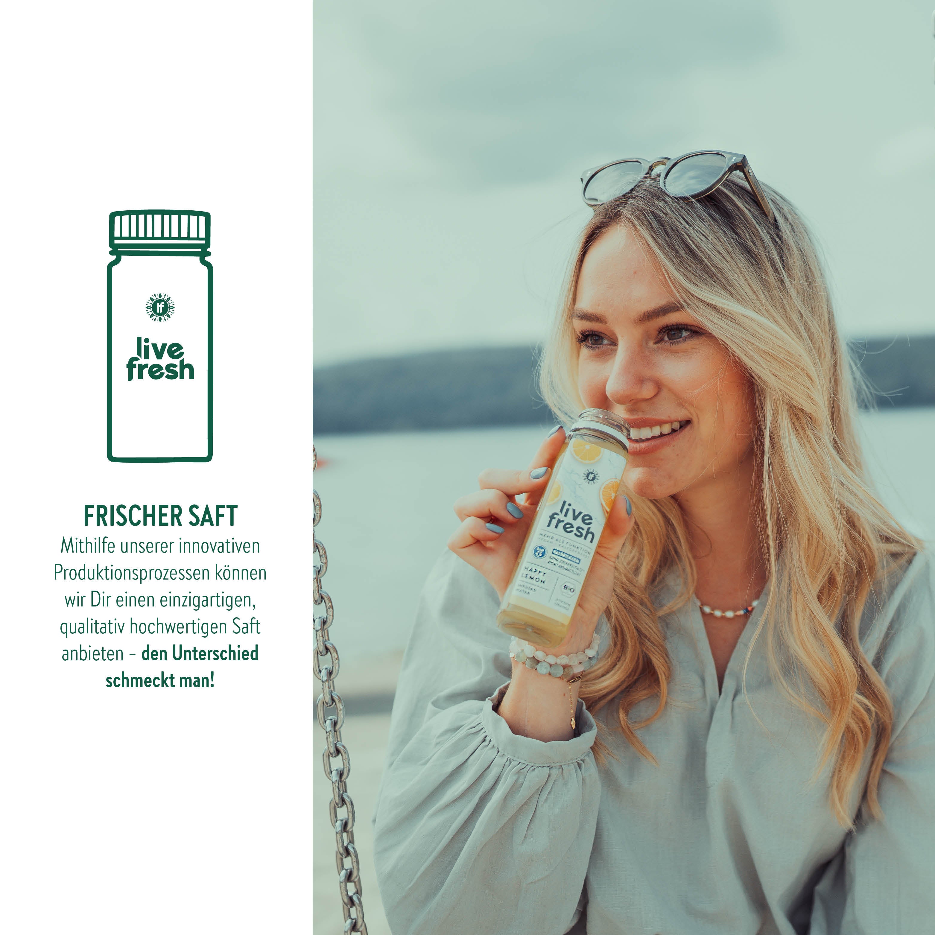 Tasting package - 6 wellness juices - Cold pressed¹ & Not heated.